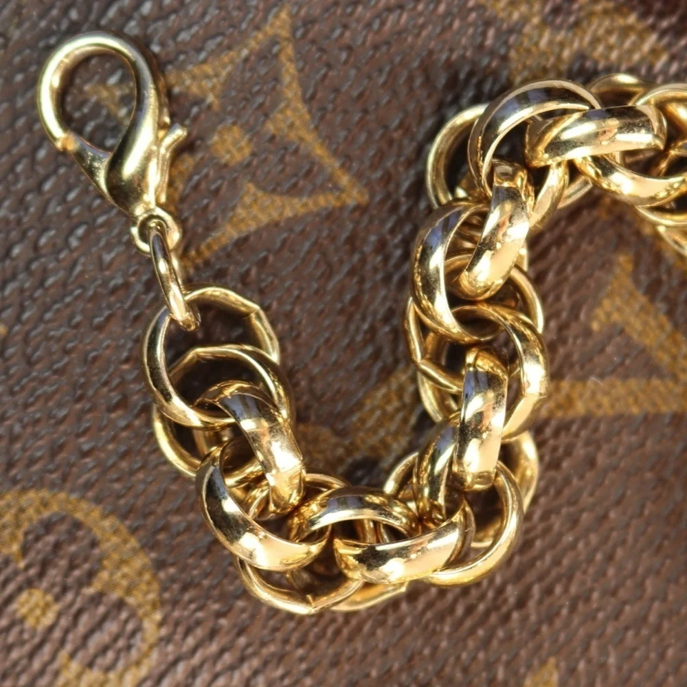 ⚜️ Vintage GIVENCHY Gold Logo Bracelet
